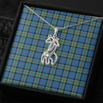 1sttheworld Jewelry - Macleod Of Harris Ancient Graceful Love Giraffe Necklace A7 | 1sttheworld