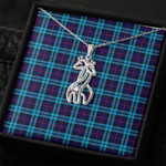 1sttheworld Jewelry - Mccorquodale Graceful Love Giraffe Necklace A7 | 1sttheworld