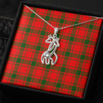 1sttheworld Jewelry - Macquarrie Modern Graceful Love Giraffe Necklace A7 | 1sttheworld