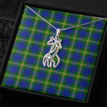 1sttheworld Jewelry - Maitland Graceful Love Giraffe Necklace A7 | 1sttheworld