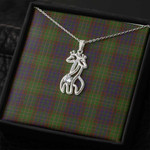 1sttheworld Jewelry - Cunningham Hunting Modern Graceful Love Giraffe Necklace A7 | 1sttheworld