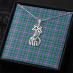 1sttheworld Jewelry - Pitcairn Hunting Graceful Love Giraffe Necklace A7 | 1sttheworld
