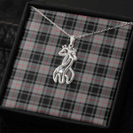 1sttheworld Jewelry - Moffat Modern Graceful Love Giraffe Necklace A7 | 1sttheworld