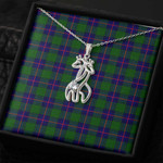 1sttheworld Jewelry - Shaw Modern Graceful Love Giraffe Necklace A7 | 1sttheworld