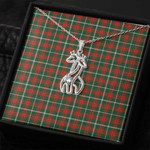 1sttheworld Jewelry - Prince Of Wales Graceful Love Giraffe Necklace A7 | 1sttheworld