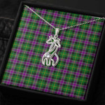 1sttheworld Jewelry - Selkirk Graceful Love Giraffe Necklace A7 | 1sttheworld