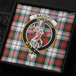 1sttheworld Jewelry - MacDuff Dress Modern Clan Tartan Crest Graceful Love Giraffe Necklace A7 | 1sttheworld