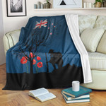 1sttheworld Blanket - New Zealand Anzac Lest We Forget Remebrance Day Premium Blanket | 1sttheworld.co
