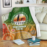 1sttheworld Blanket - Anzac New Zealand Maori - Australia Indigenous Premium Blanket | 1sttheworld.co
