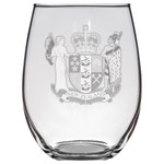 1sttheworld Drinkware - New Zealand Stemless Wine Glass A7 | 1sttheworld
