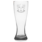 1sttheworld USA Drinkware - Chambers American Family Crest Pilsner Glass A7 | 1sttheworld