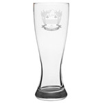 1sttheworld USA Drinkware - Sharp American Family Crest Pilsner Glass A7 | 1sttheworld