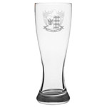 1sttheworld USA Drinkware - Lombard American Family Crest Pilsner Glass A7 | 1sttheworld
