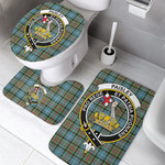1sttheworld Home Set - Paisley District Clan Tartan Crest Tartan Bathroom Set A7 | 1sttheworld