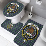 1sttheworld Home Set - Graham of Montrose Modern Clan Tartan Crest Tartan Bathroom Set A7 | 1sttheworld