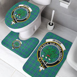 1sttheworld Home Set - Irvine Ancient Clan Tartan Crest Tartan Bathroom Set A7 | 1sttheworld