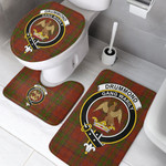 1sttheworld Home Set - Drummond Clan Clan Tartan Crest Tartan Bathroom Set A7 | 1sttheworld