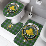 1sttheworld Home Set - Pringle Clan Tartan Crest Tartan Bathroom Set A7 | 1sttheworld