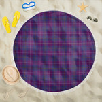 1sttheworld Blanket - Pride of Glencoe Tartan Beach Blanket A7 | 1sttheworld