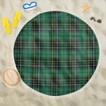 1sttheworld Blanket - MacAlpine Ancient Tartan Beach Blanket A7 | 1sttheworld