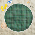 1sttheworld Blanket - Ross Hunting Ancient Tartan Beach Blanket A7 | 1sttheworld