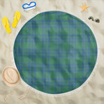 1sttheworld Blanket - Montgomery Ancient Tartan Beach Blanket A7 | 1sttheworld
