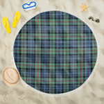 1sttheworld Blanket - MacKinlay Ancient Tartan Beach Blanket A7 | 1sttheworld
