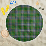 1sttheworld Blanket - Pringle Tartan Beach Blanket A7 | 1sttheworld