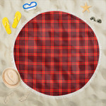 1sttheworld Blanket - MacIan Tartan Beach Blanket A7 | 1sttheworld