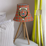 1sttheworld Lamp Shade - Morrison Red Ancient Clan Tartan Crest Tartan Bell Lamp Shade A7 | 1sttheworld