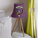 1sttheworld Lamp Shade - Montgomery Modern Clan Tartan Crest Tartan Bell Lamp Shade A7 | 1sttheworld