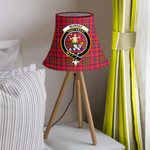 1sttheworld Lamp Shade - Murray of Tulloch Modern Clan Tartan Crest Tartan Bell Lamp Shade A7 | 1sttheworld
