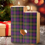 1sttheworld Candle Holder - MacDonnell of Glengarry Modern Tartan Candle Holder A7 | 1sttheworld