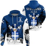 1sttheworld Clothing - Fouler or Fowler Scottish Family Crest Special Scotland Hoodie A7