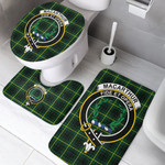1sttheworld Home Set - MacArthur Modern Clan Tartan Crest Tartan Bathroom Set A7 | 1sttheworld