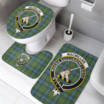1sttheworld Home Set - MacMillan Hunting Ancient Clan Tartan Crest Tartan Bathroom Set A7 | 1sttheworld
