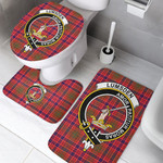 1sttheworld Home Set - Lumsden Modern Clan Tartan Crest Tartan Bathroom Set A7 | 1sttheworld