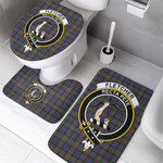 1sttheworld Home Set - Fletcher of Dunans Clan Tartan Crest Tartan Bathroom Set A7 | 1sttheworld