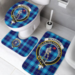 1sttheworld Home Set - McKerrell Clan Tartan Crest Tartan Bathroom Set A7 | 1sttheworld