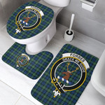 1sttheworld Home Set - Forbes Ancient Clan Tartan Crest Tartan Bathroom Set A7 | 1sttheworld