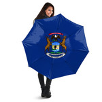 1sttheworld Umbrella - Flag Of Michigan Umbrella A7 | 1sttheworld