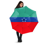 1sttheworld Umbrella - Ethiopia Flag Of The Sidama Region Umbrella A7 | 1sttheworld