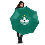 1sttheworld Umbrella - Flag of Macau Umbrella A7 | 1sttheworld