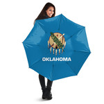 1sttheworld Umbrella - Flag Of Oklahoma From June 1988 To November 2006 Umbrella A7 | 1sttheworld