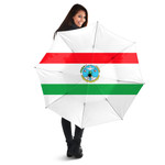 1sttheworld Umbrella - Ethiopia Flag Of The Harari Region Umbrella A7 | 1sttheworld