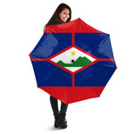 1sttheworld Umbrella - Flag of Sint Eustatius Umbrella A7 | 1sttheworld