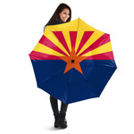 1sttheworld Umbrella - Flag Of Arizona Umbrella A7 | 1sttheworld