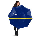 1sttheworld Umbrella - Flag of Curacao Umbrella A7 | 1sttheworld