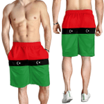 1sttheworld Men's Short - Flag of Libya Men's Short A7 | 1sttheworld