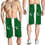1sttheworld Men's Short - Flag of Pakistan Men's Short A7 | 1sttheworld